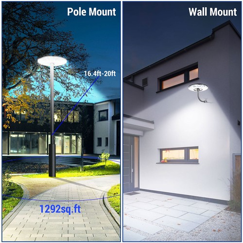 9900000000LM 11000W 360° Lamparas Luz Solares Luces Para Exterior Patio Sensor - Picture 11 of 23