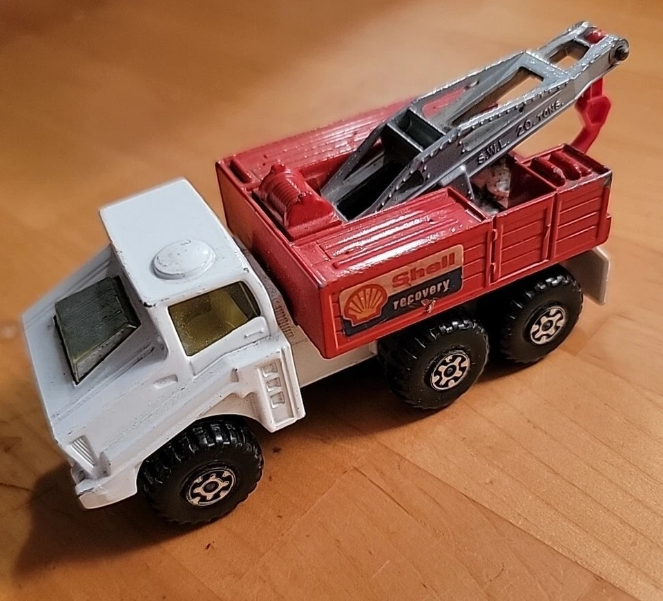 Vintage MATCHBOX BATTLE KINGS K-K14-110 SHELL RECOVERY VEHICLE 1975 - Image 3 of 4