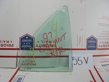 94 95 96 97 98 Galant REAR PASSENGER Vent glass Small Window rear door # 55V