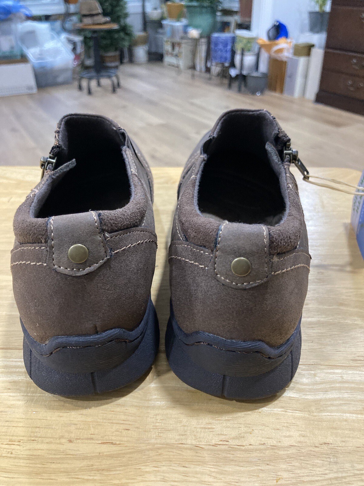 Earth Origins Shoes Womens 10M Leather Brown Welltek System NWT eBay