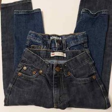 Bundle of 2 Boys Denim Jeans Size 5 Levi's 511 Sonoma Adjustable Waistbands