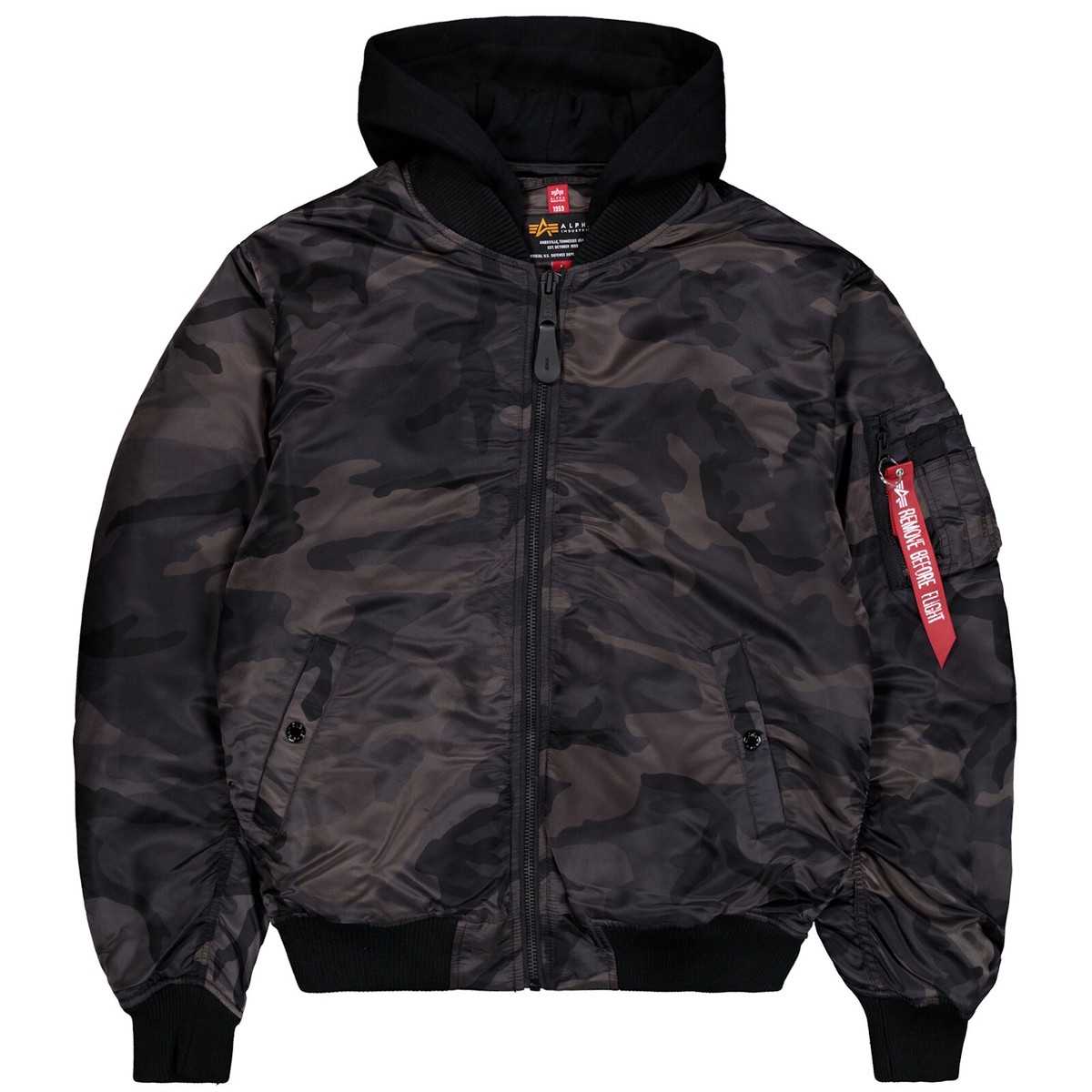 Camouflage Nike Jacke GÃ¼nstig Alpha Industries Bomberjacke MA-1