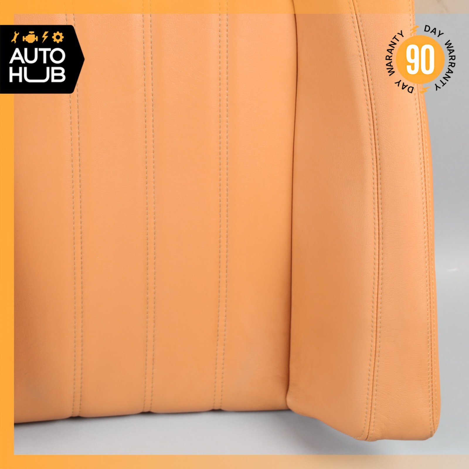 08-12 Maserati GranTurismo M145 Rear Upper Top Seat Cushion Cuoio OEM 61k