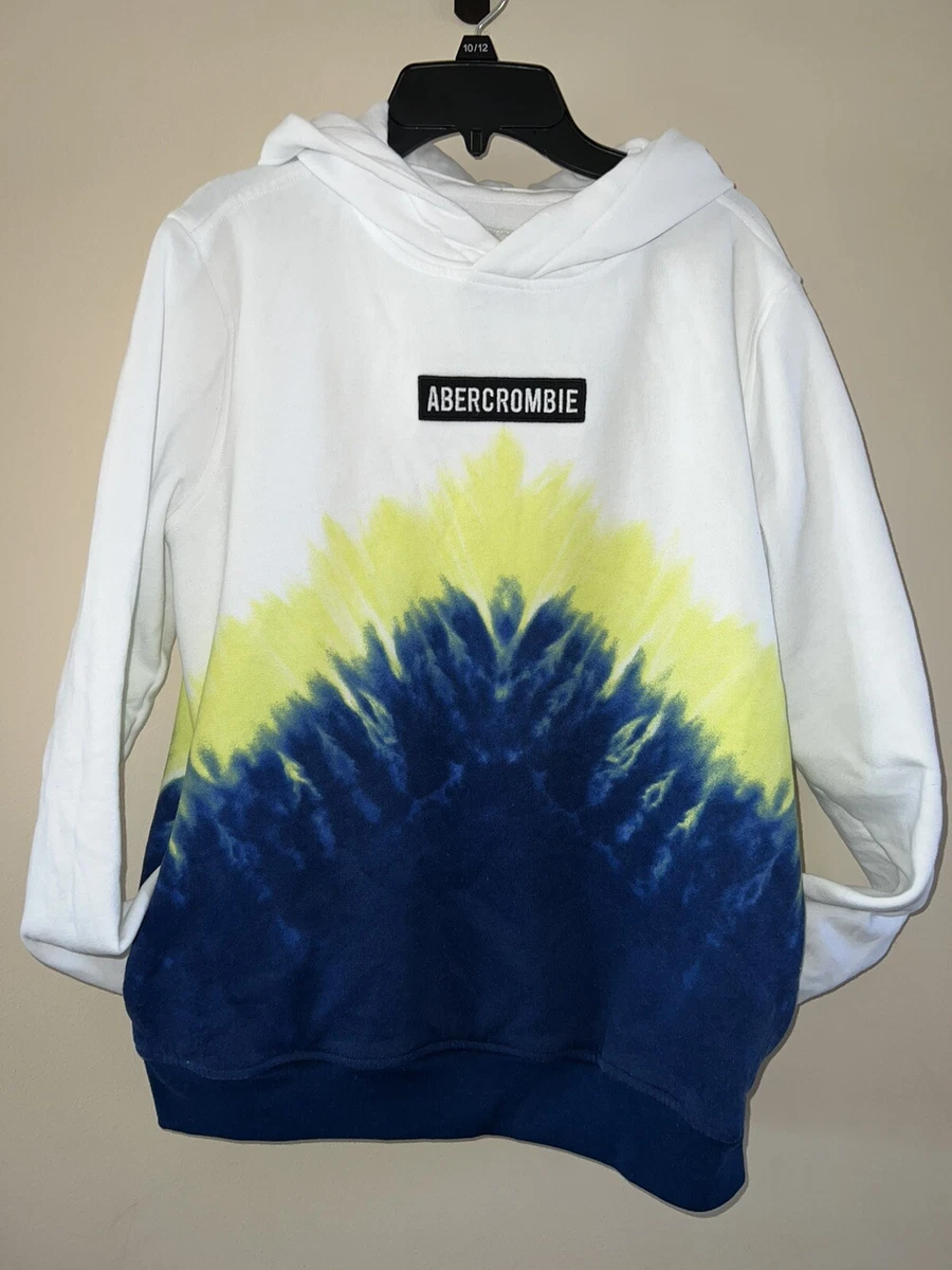 Tie dye online sweatshirt abercrombie
