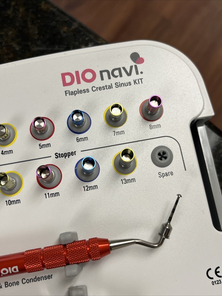 Dio Implant UFII UFIII DIOnavi Master Flapless Crestal Sinus Kit