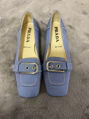 prada buckle shoes
