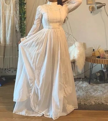 cotton wedding dress