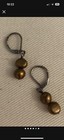 Gemstone Multi Color Necklace w/Pearl Pierced Earrings To Match — photo 5