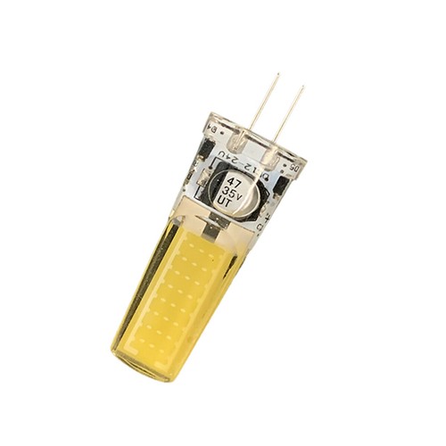 5X G4 Gy6.35 Led Bulb Warm White Light Dc24v Dc12v Bulbs Cool White Cob 5w Home - Picture 4 of 11