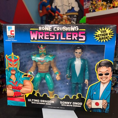 FC Toys Wrestling Bone Crushing Wrestlers Ultimo Dragon Sonny Onoo Figures BCA 1