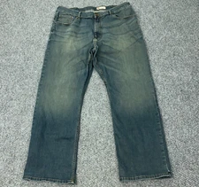 Vintage Wrangler Jeans Mens 38x30 Blue Relaxed Boot Cut Faded Stretch