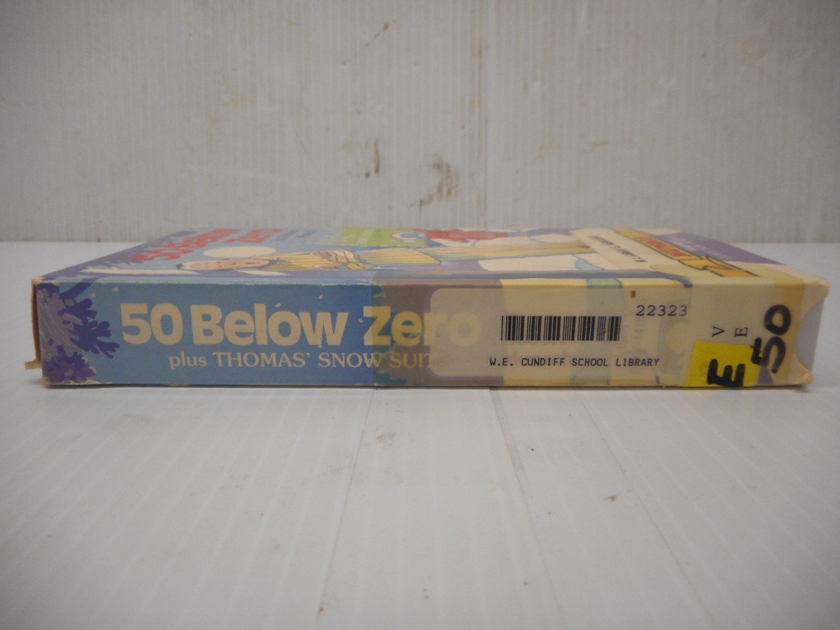 50 Below Zero By Robert Munsch Plus Thomas Snow Suit VHS 1992 25