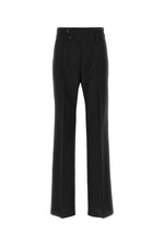 Dolce & Gabbana Black Cotton Blend Pant 48 IT