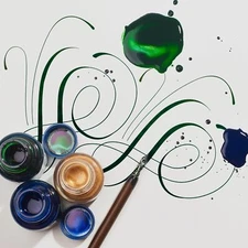 Winsor & Newton Calligraphy Ink, 30ml Bottle, Choose Ink Color