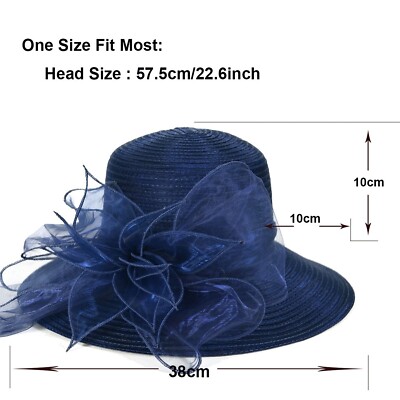 Kentucky Church Derby Dress Cloche Hat Sweet Cute Floral  display picture 1