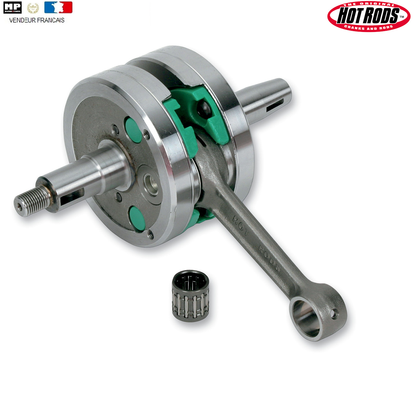 Vilebrequin embiellage renforcé contre la casse moteur de Kawasaki KX 125 M