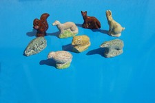 Wade Whimsies complete good 1980 - 1981  WILDLIFE set.   cat 265-1 to 265 -8