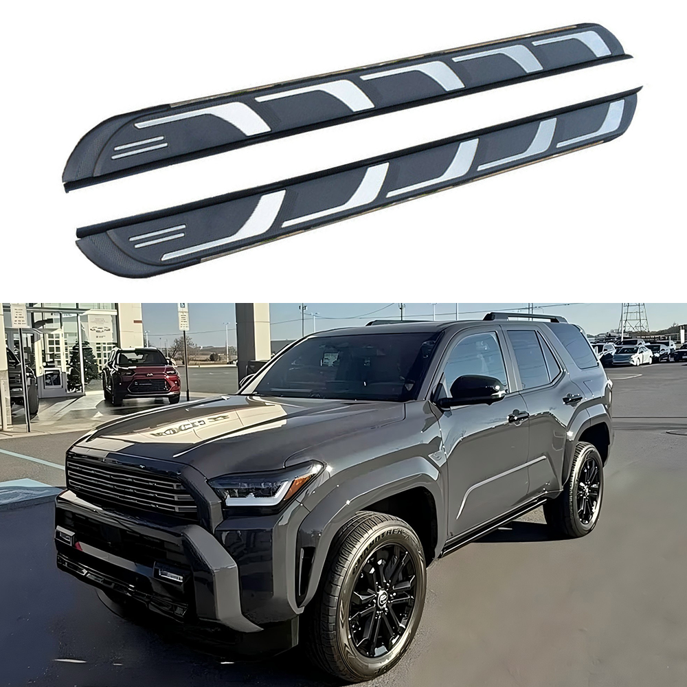 2PCS Running Boards Side Steps Fits New Toyota 4Runner 2025 Fixed