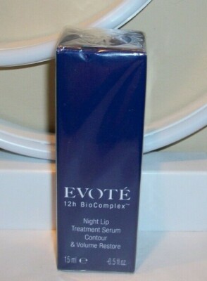 EVOTE 12H BioComplex NIGHT LIP Treatment Serum 0.5 oz New - SEALED