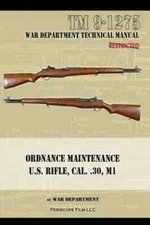 U.S. Rifle, Cal. .30, M1 GARAND Technical Manual~reprint of 1942 book~ NEW