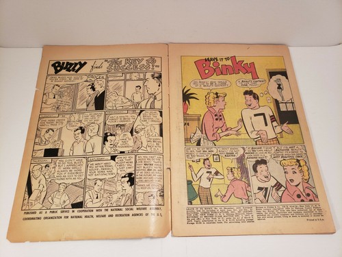 Leave It To Binky #43 1954 DC Comic - Picture 3 of 12