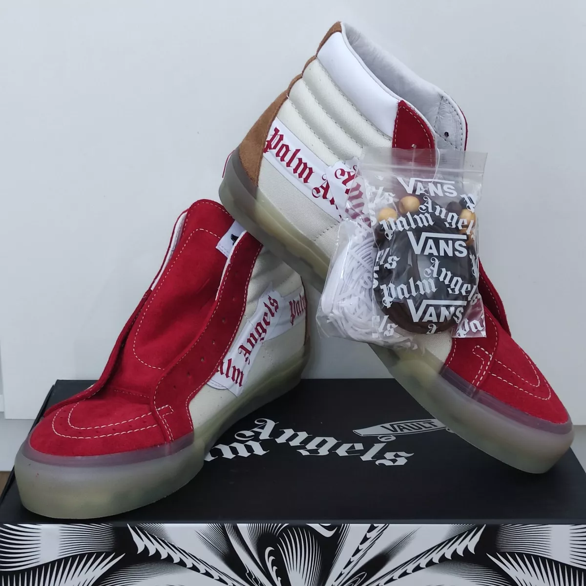 Vans Vault Sk8 Hi Reissue VLT LX x Palm Angels UK 9 BRAND NEW