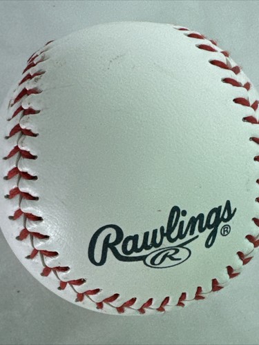 RAWLINGS Ufficiale TVB T-BALL Baseball Soft Core Interno/Esterno PALLA DA ALLENAMENTO ~ EUC - Foto 7 di 8