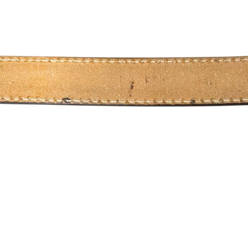 Westerngürtel braun verziert Größe 28 goldfarbene Schnalle personalisierbar - Bild 10 von 10