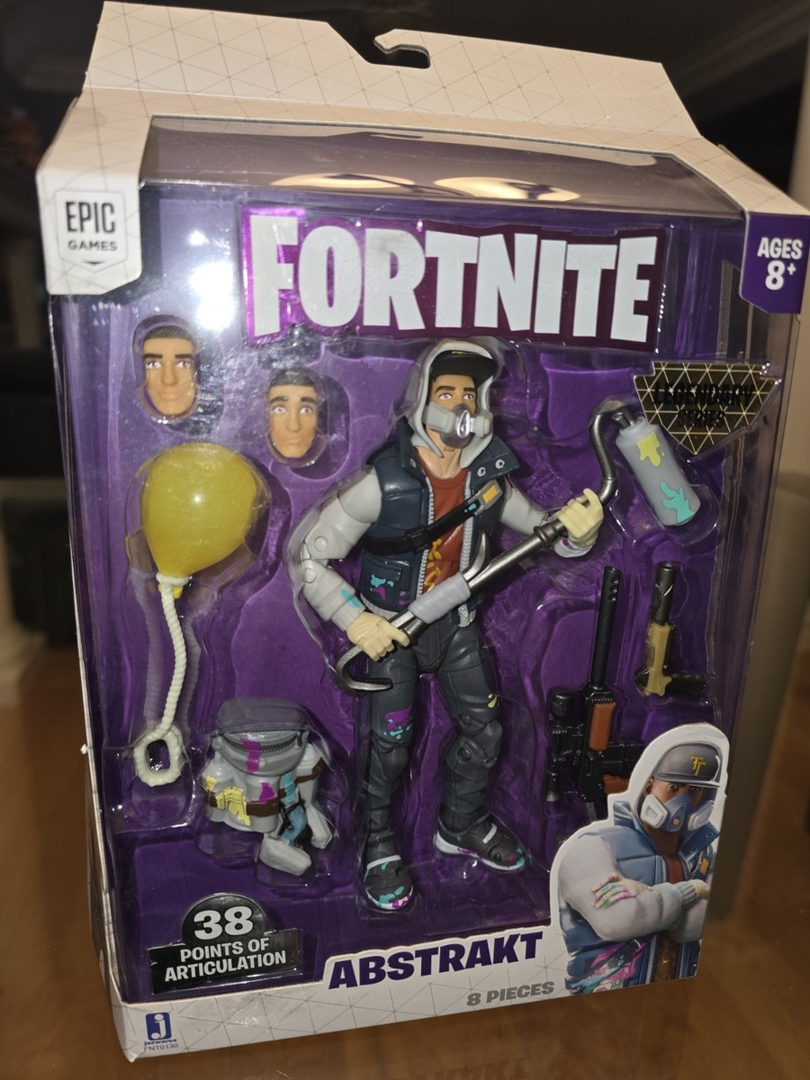 Fortnite Abstrakt フィギュア legendary Jazwares Fortnite Legendary Series Abstrakt Action Figure Review