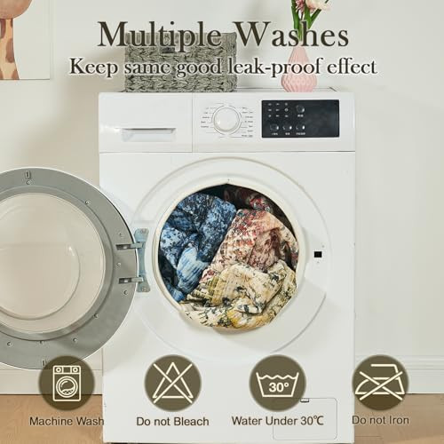 Washable Pee Pads for Dogs, Reusable Puppy Pads 72"x72" Super Absorbent - Picture 7 of 7