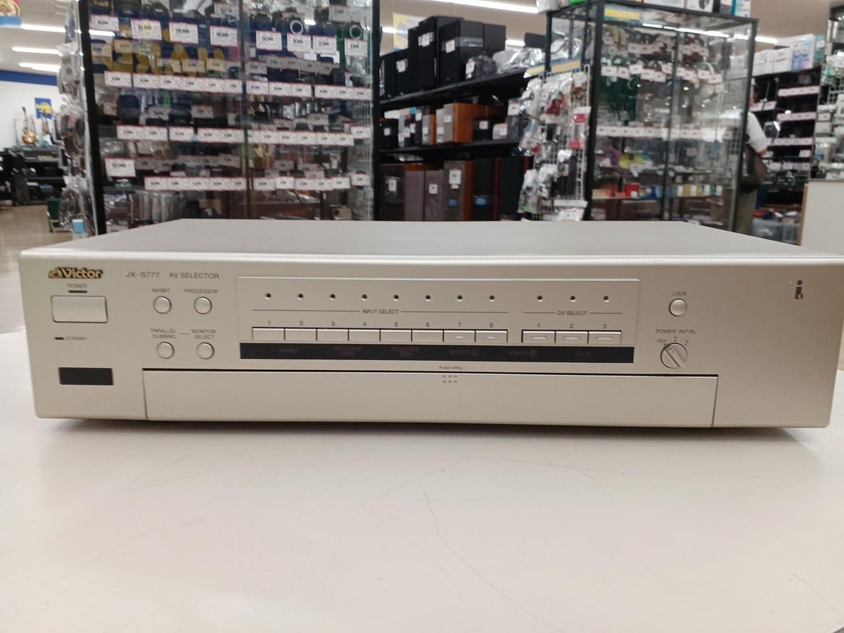 【AV切替器】Victor・JVC JX-S777 JVC JX-S777 AV Selector Video Switcher — SpenCertified