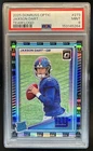 2025 Panini Donruss Optic Jaxson Dart Rated Rookie Team Logo Prizm #/32 PSA 9
