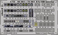 MW22 Eduard SS364 F/A-18D Interior S.A. 1/72 Zoom Set For