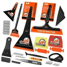  Car Window Tint Tools Kit Vinyl Wrap Tool Car Glass Protective Film Wrapping 