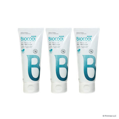 Biocool Tube 3.38 Fl Oz-Fast Cooling & Pain Relief Gel for Muscle & Joint (3PK)