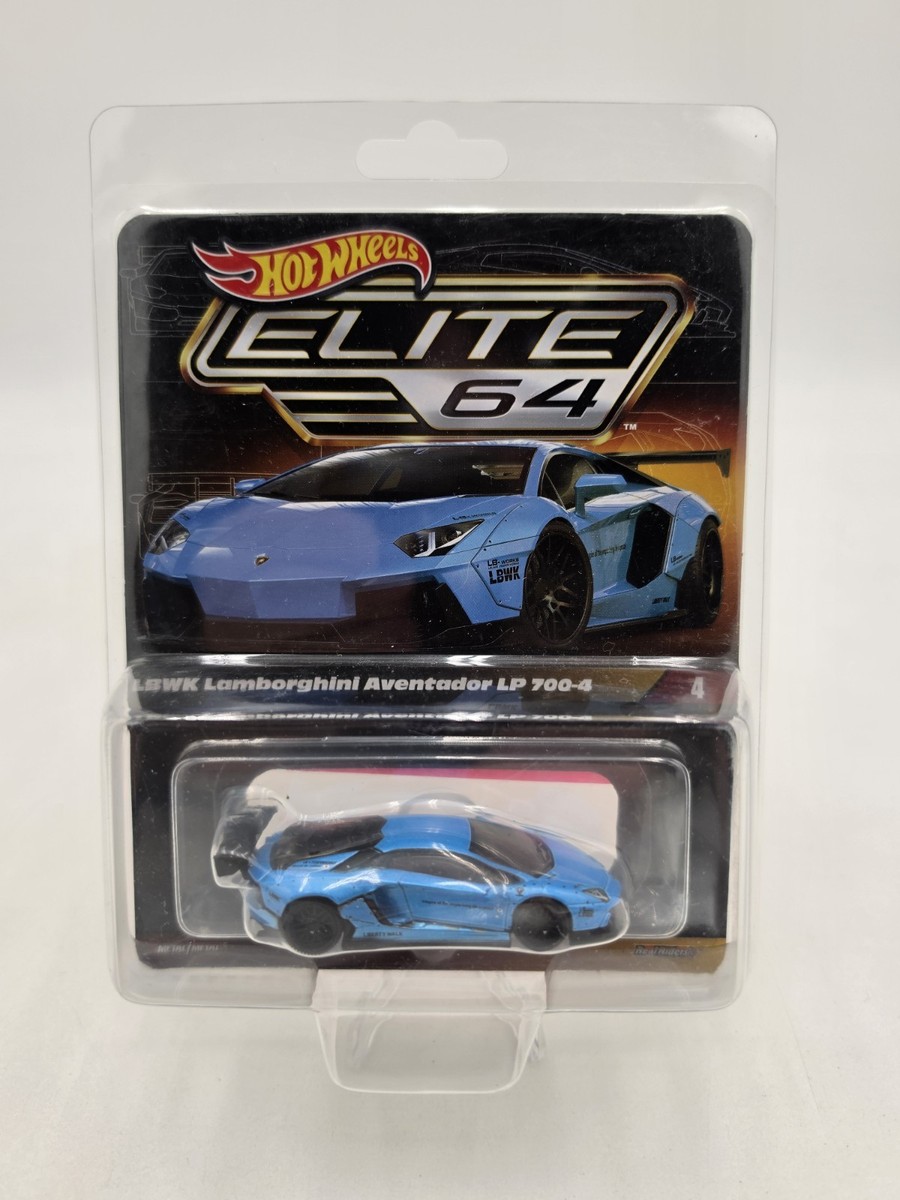Hot Wheels ELITE64 ランボルギーニ アヴェンタドール LBWK Hot Wheels Elite 64 LBWK Lamborghini Aventador LP 700-4 | Mattel