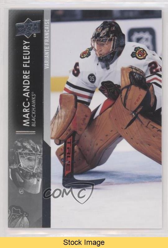 2021-22 Upper Deck Extended Series French Marc-Andre Fleury #540 READ 13og