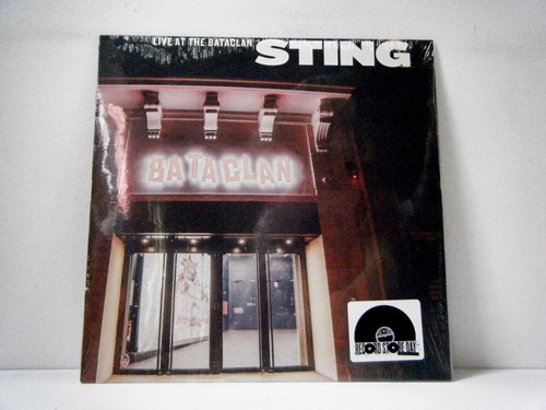 STING LP Live at the Bataclan 2017 A+M Rsd vinyl SEALED!