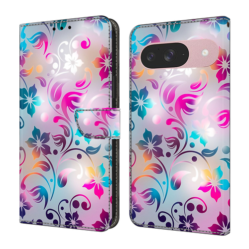 Patterned Leather Flip Wallet Case Cover For Google Pixel 7 8 9 Pro XL 7a 8a 9a - Picture 23 of 31