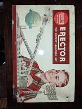 GILBERET ERECTOR SET 10053 ROCKET LAUNCHER IN CASE AS PICTURED  634706