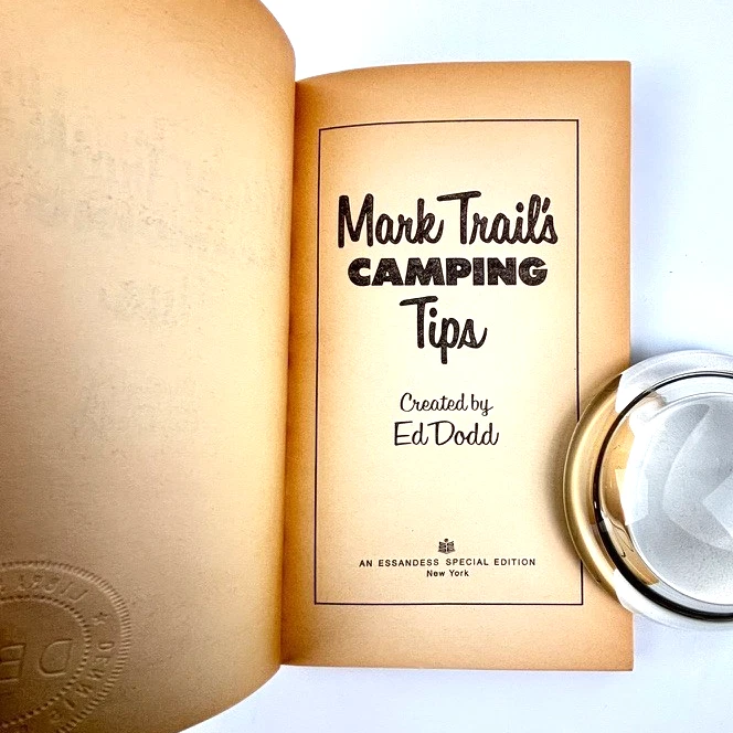 Mark Trail's Camping Fishing Boating Tips by Ed Dodd 3 Vintage PBs Illustrated Foto 2 de 4