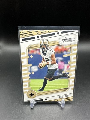 CHRIS OLAVE 2024 Panini Absolute Football #77 New Orleans Saints