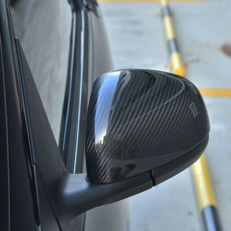 Чехлы на зеркала из углеродного волокна для 2014–2018 Smart 453 2015 Fortwo Forfour - Изображение 3 из 4