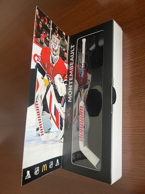 2026 Samuel Montembeault NHL Mini Stick McDonalds Exclusive Montréal Canadiens