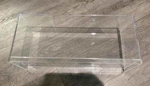 Vintage Star Wars 1985 POTF Tatooine Skiff Box Sliding Bottom Acrylic Case