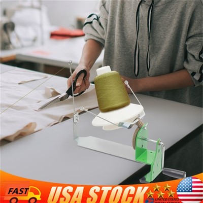 Yarn Ball Winder Hand Operated Wool Winder Machine FiberString Ball for Knitting