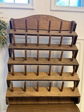 Serger Wall Organizer Handcrafted Wood Sewing...
