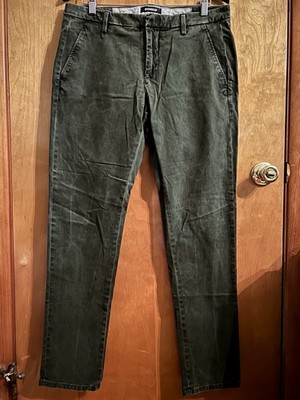 Men's DONDUP Italy Gray Gaubert Chinos Cotton Slim-Fit Trousers Sz 36 MSRP: $313