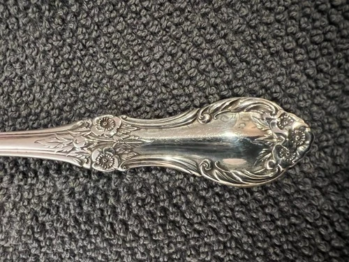 Wild Rose by International Sterling Silver Cream / Round Soup Spoon 6"