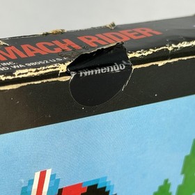 Mach Rider⭐️Gloss Sticker Seal Test Market⭐️Nintendo NES Complete CIB Black Box